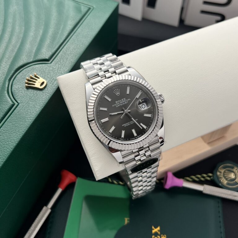 Rolex Replica Watch Datejust 126334 Gray Dial Clean Factory 41mm - Image 2