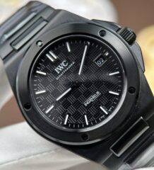 IWC Ingenieur Imitation Watches Black Dial Automatic Movement V7 Factory 40mm