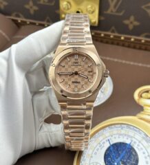 IWC Ingenieur Knock Off Watches Case Rose Gold Swiss Automatic Movement V7 Factory 40mm
