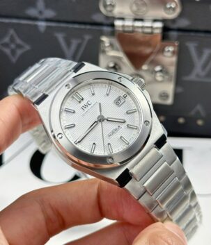 IWC Ingenieur Super Clone Watches White Dial Stainless Steel V7 Factory 40mm