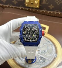 Richard Mille RM35-03 Rafael Nadal Blue Quartz TPT Luxury Imitation Watches 43.2x50mm