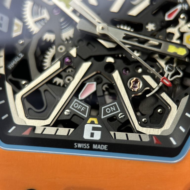 Richard Mille Replica Watches RM35-03 Rafael Nadal Salmon Case Quartz TPT 43.2x50mm