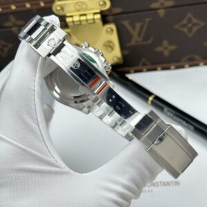 Rolex Daytona Replica Watches Mother Of Pearl Purple Dial Bezel Stone CZ 40mm