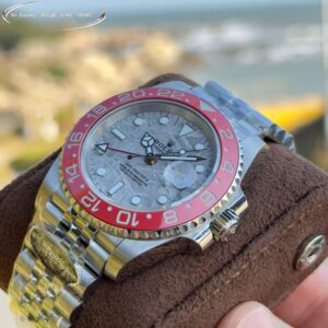 Rolex GMT-Master II Imitation Watches Meteorite Dial Bezel Red 40mm