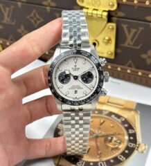 Tudor Black Bay Chronograph Imitation Watches White Dial TW Factory 41mm