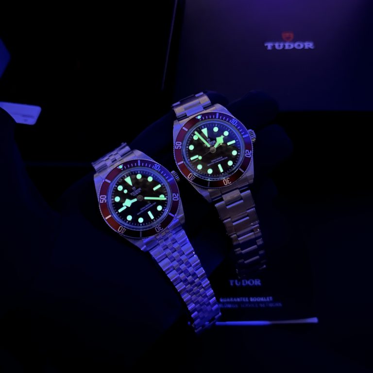 Tudor Black Bay Fifty Eight Imitation Watches Red Burgundy Dial Oyster Strap ZF Factory 39mm
