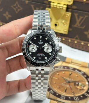 Tudor Good Imitation Watches Black Bay Chronograph Black Dial TW Factory 41mm