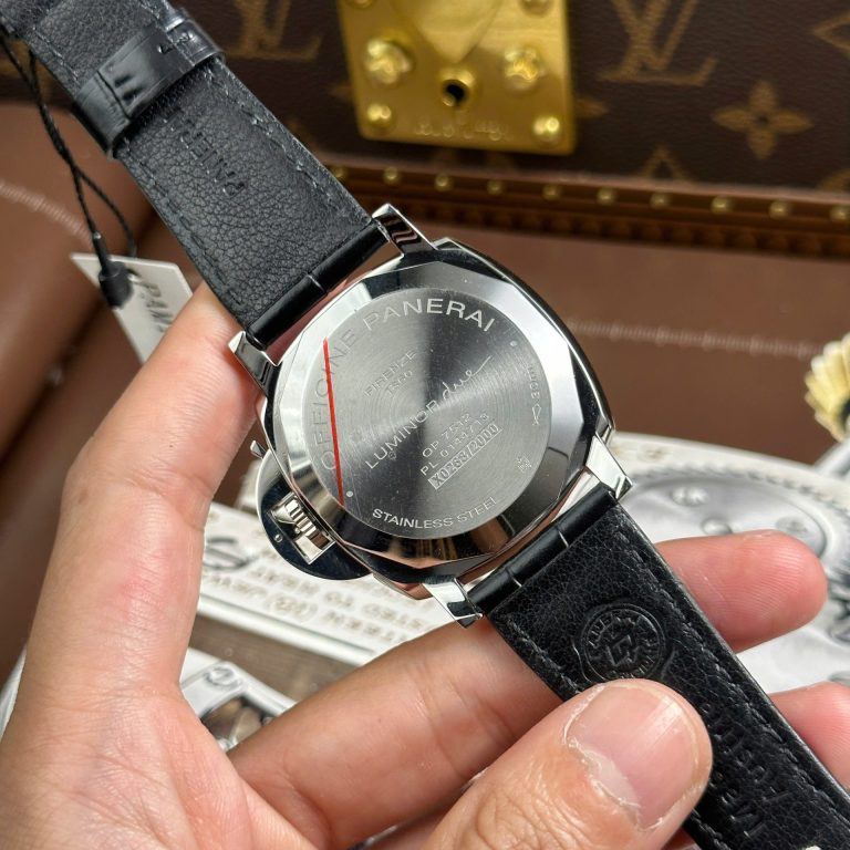 Panerai Luminor Due PAM1250 Knock Off Watches Gray Dial Leather Strap VS Factory 42mm