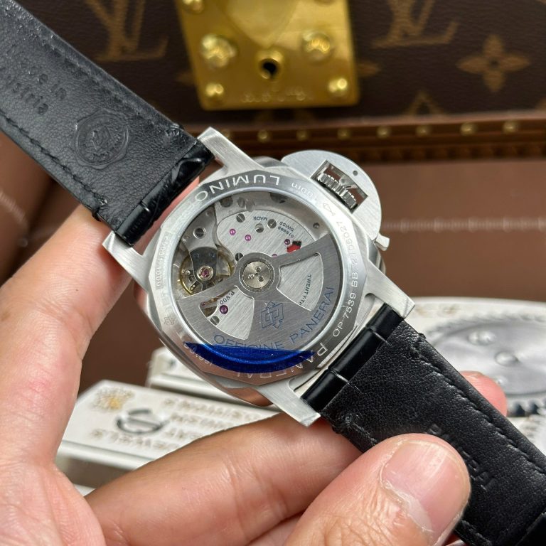 Panerai Luminor Quaranta PAM1365 Imitation Watches Black Dial Leather Strap VS Factory 40mm