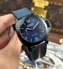 Panerai Luminor Quaranta PAM1408 Replica Watches Blue Dial Automatic Movement VS Factory 40mm
