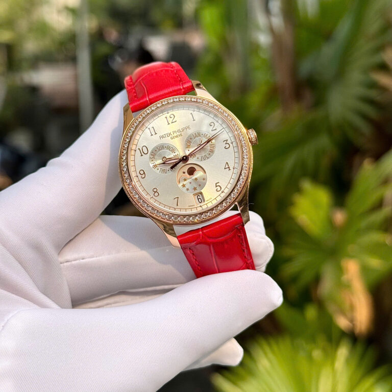 Patek Philippe Imitation Watches Complications 4947G Red Leather Strap 38mm - Image 3