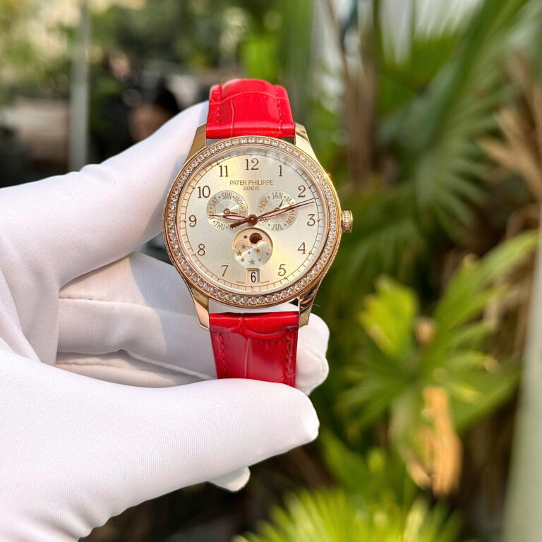 Patek Philippe Imitation Watches Complications 4947G Red Leather Strap 38mm - Image 5